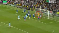 La tapada de Schmeichel.