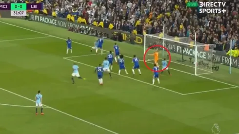 La tapada de Schmeichel.