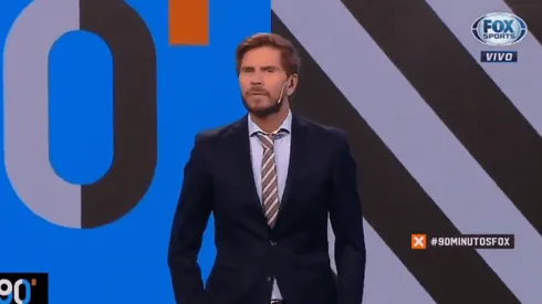 Foto de Sebastián Vignolo, periodista de Fox Sports.