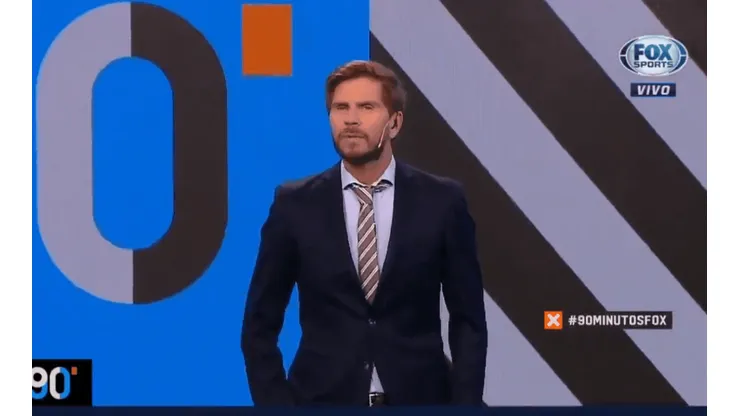 Foto de Sebastián Vignolo, periodista de Fox Sports.