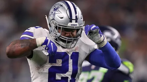 Ezekiel Elliott, corredor estrella de los Cowboys