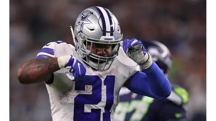 Ezekiel Elliott, corredor estrella de los Cowboys