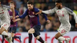 Liverpool vs Barcelona por la Champions League.