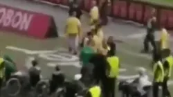 Sigue impune: Líder de barra brava de Nacional agredió a un hincha