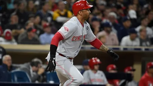 Matt Kemp durante su periplo con los Rojos de Cincinnati