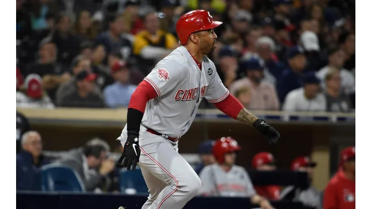 Matt Kemp durante su periplo con los Rojos de Cincinnati