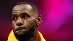 LeBron James marginado por una lesión
