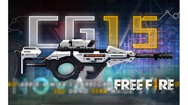 Free Fire: La CG15 será la nueva arma ¡Mientras más la cargas, más fuerte es!