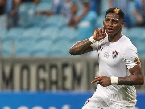 Lo aman en Brasil: Fluminense perdía 0-3 y lo ganó 5-4 a Gremio, de visita, con doblete de Yony González
