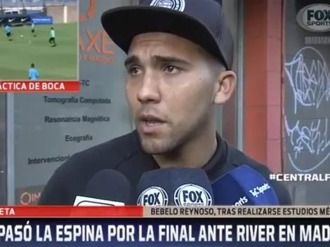 Esa es la actitud: Bebelo Reynoso habló luego de la lesión que lo dejaría afuera todo el semestre