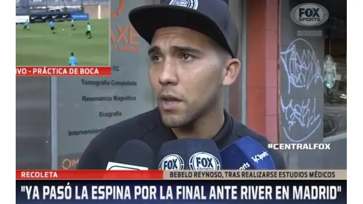 Esa es la actitud: Bebelo Reynoso habló luego de la lesión que lo dejaría afuera todo el semestre