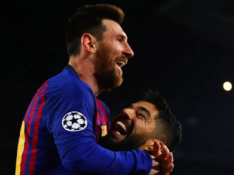 Mucho más que Modo Champions: fotón de Messi y Suárez desde el avión que los llevó a Liverpool