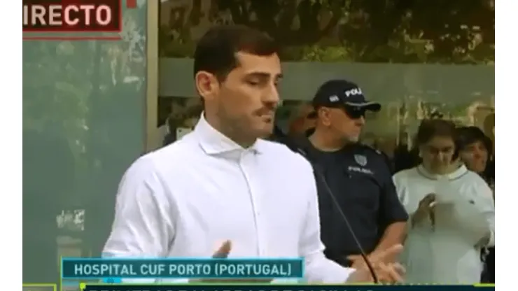 Iker Casillas fue dado de alta e hizo sus primeras declaraciones tras el infarto