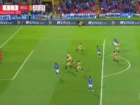 Vístete, Macálister: ¡golazo para el 1-1 entre Millos y Rionegro!