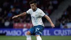 Lisandro Martínez en la Selección Argentina.