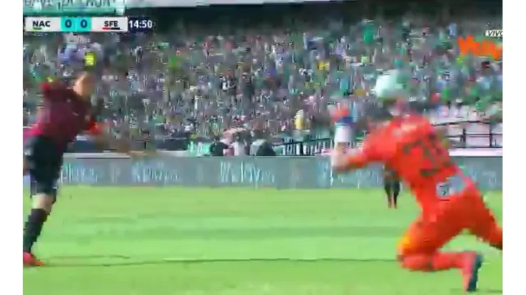 ¡Se salvó Nacional! Seijas le madrugó a la defensa, pero Cuadrado se vistió de héroe