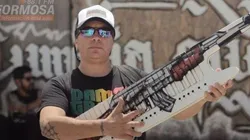 Queremos mil: a Pablo Lescano le regalaron una tabla de picada exclusiva para él