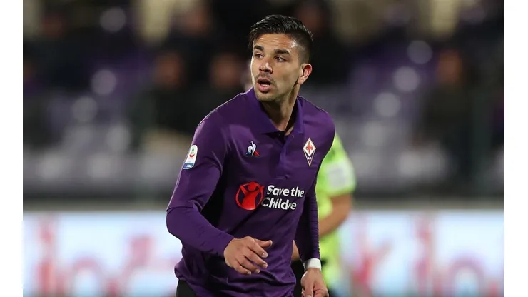 Giovanni Simeone en la Fiorentina.