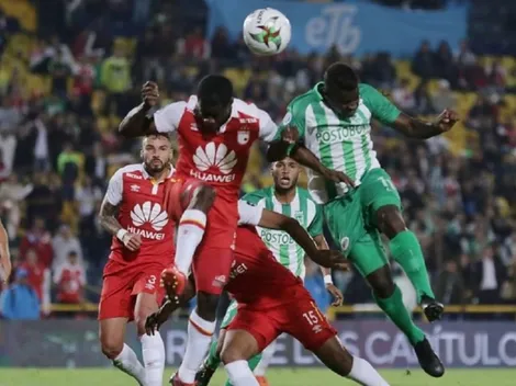 En vivo: Nacional por la clasificación; Santa Fe por la honra