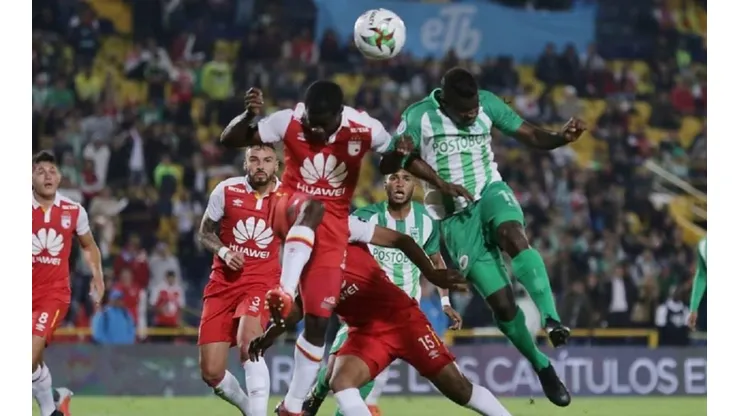 Nacional vs. Santa Fe en el Torneo FOX Sports 2019.