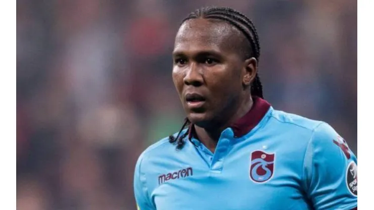 Hugo Rodallega, jugador del Trabzonspor de Turquía.