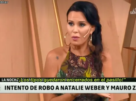 Natalie Weber contó cuando le entraron a robar y Zárate encerró a los ladrones en la casa