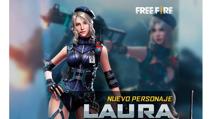 Free Fire presenta a Laura, su nuevo personaje