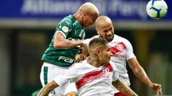 Con Paolo Guerrero como titular, Inter no pudo ganarle al Palmeiras