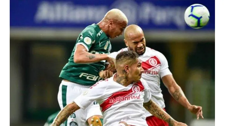Con Paolo Guerrero como titular, Inter no pudo ganarle al Palmeiras