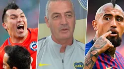 Perfectos para Boca: a Alfaro le preguntaron por Gary Medel y Arturo Vidal