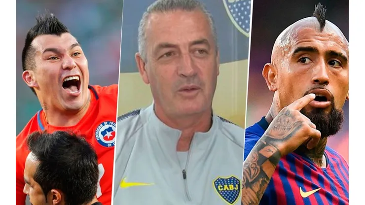 Perfectos para Boca: a Alfaro le preguntaron por Gary Medel y Arturo Vidal