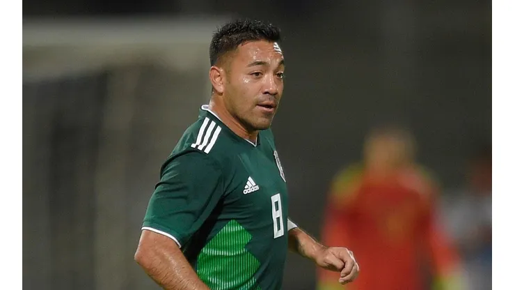Marco Fabián alentó a Canelo en la previa