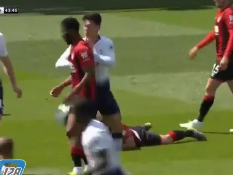 Lo que usted no vio: patada de Son a Lerma y roja para el coreano