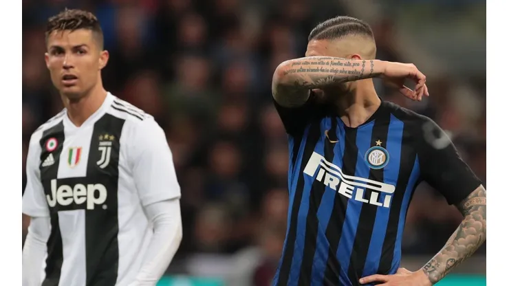 Mauro Icardi con la camiseta de Inter.