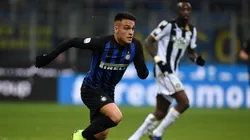 Lautaro Martínez no pudo anotar ante Udinese.