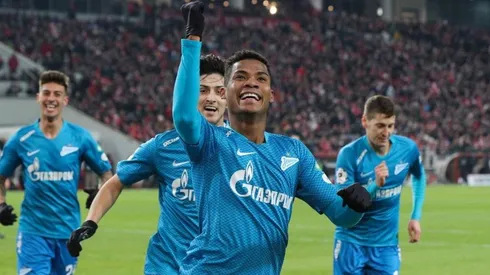Wilmar Barrios celebra en Rusia: ¡campeón con el Zenit!