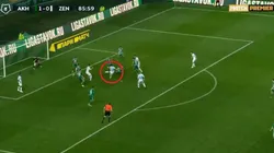 Serie de rebotes y gol de Driussi.