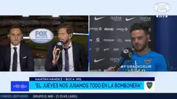 Nahitan Nández en Fox Sports Radio.
