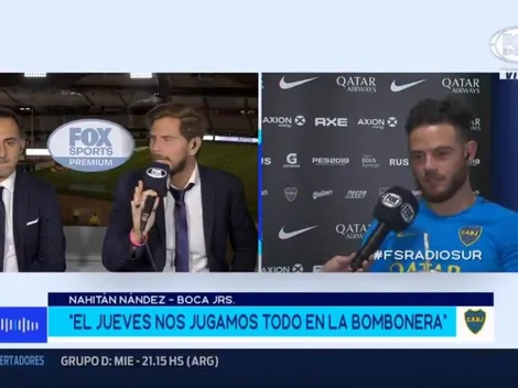 Nández: "Nadie más que nosotros quiere revancha con River"