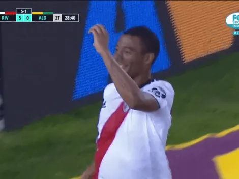 No diga gol, diga De la Cruz: aprovechó un rebote y anotó su hat-trick