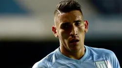 Centurión subió una foto suya en Racing a Twitter y tiró: "Juro que te extraño"