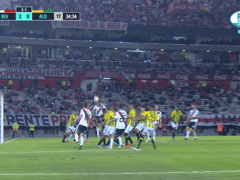 El línea lo había anulado pero el árbitro lo dio: el polémico 1-0 de Borré para River