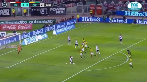 De la Cruz no para: River armó todo a un toque y clavó el 3-0 ante Aldosivi
