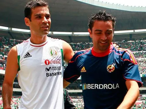 El emotivo mensaje de Rafa Márquez a Xavi por su retiro