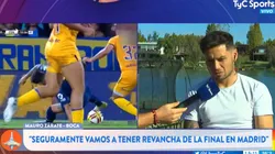 Zárate habló sobre la final contra River y no dudó: Boca va a tener revancha