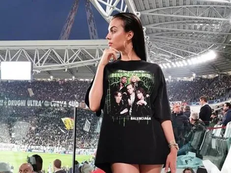 Georgina Rodríguez subió una foto para dejar en claro que Cristiano Ronaldo es el rey del fútbol