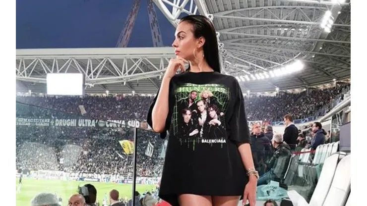 Georgina Rodríguez subió una foto para dejar en claro que Cristiano Ronaldo es el rey del fútbol
