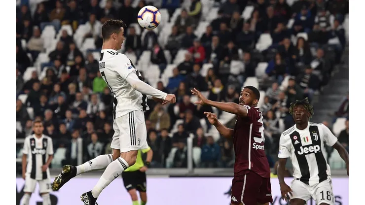 El gran salto de Cristiano Ronaldo.