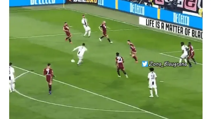 Le erró de zurda: el blooper de Cristiano Ronaldo que se viralizó en las redes