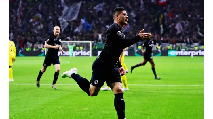 Luka Jovic en Eintracht Frankfurt.